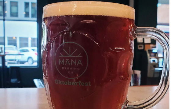 Pint from Mana Brewing Co